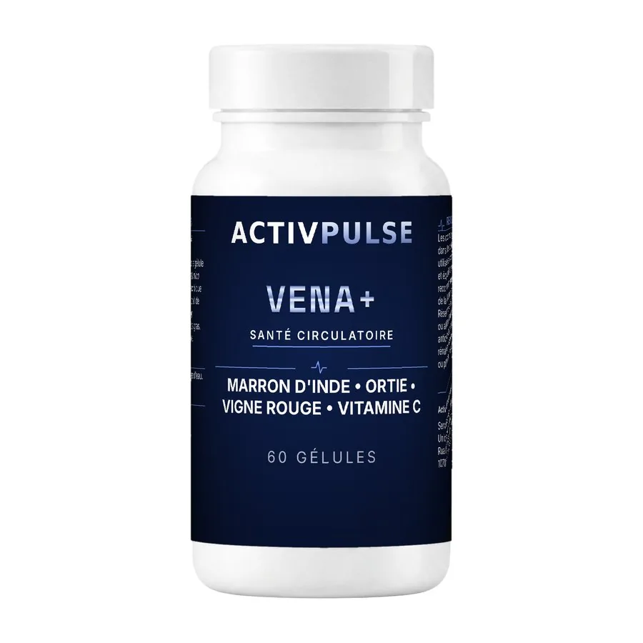 Flacon ActivPulse VENA+ de 60 gélules